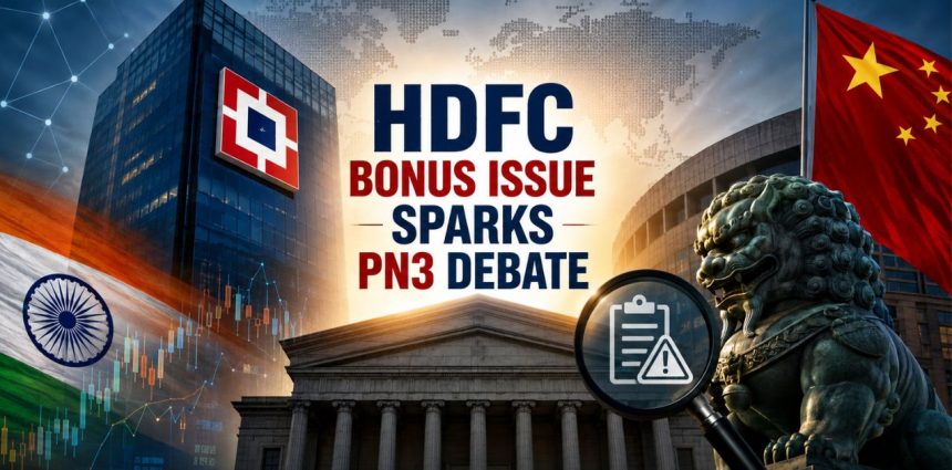 HDFC Bank Bonus Issue Triggers Dilemma for China’s Central Bank Amid Investment Norms