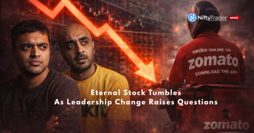 Eternal Shares Slide 9% From Day’s High — Leadership Change, Competition Fears Spook Investors