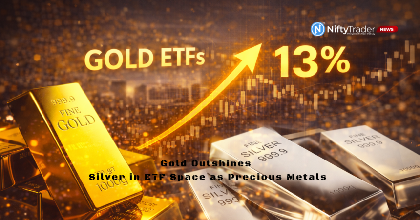 Gold ETFs Jump Up to 13%, Outpace Silver as Precious Metals Rally to Record Highs