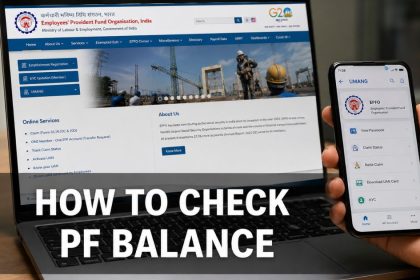 How to Check PF Balance in 2026: A Complete Step-by-Step Guide (Easy & Updated)