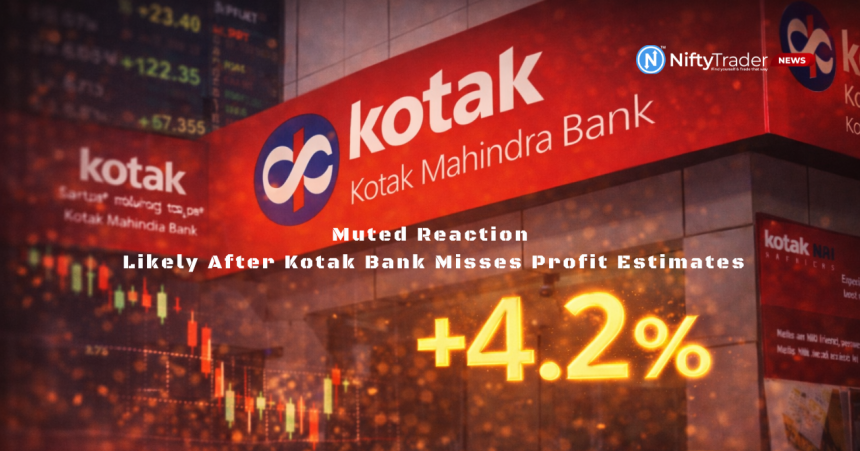 Kotak Bank Q3 Profit Rises 4.2% but Misses Street Estimates — What Spooked Investors