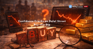 Market Mood Turns Cautious — IT Drags, Gold Rises as Analysts Warn ‘Buy the Dip’ Isn’t Easy Now