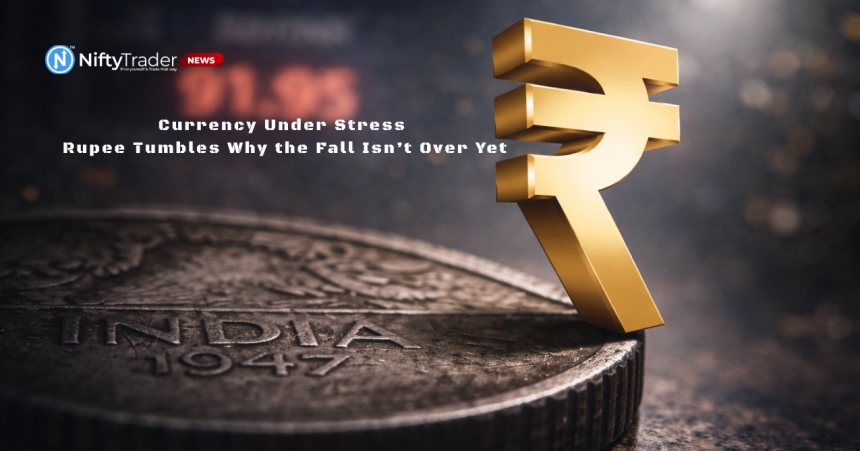 Rupee Slides to Fresh Record Low of 91.95$ — What’s Driving the Fall Now
