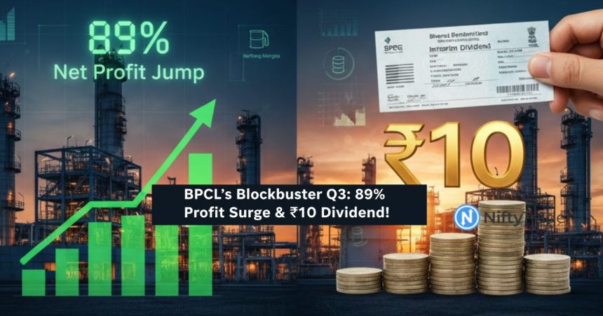 BPCL Q3 Profit Jumps 89% With ₹10 Dividend