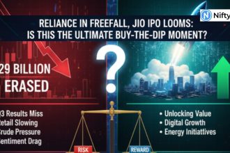 Reliance shares fall to 5-year lows ahead of Jio IPO