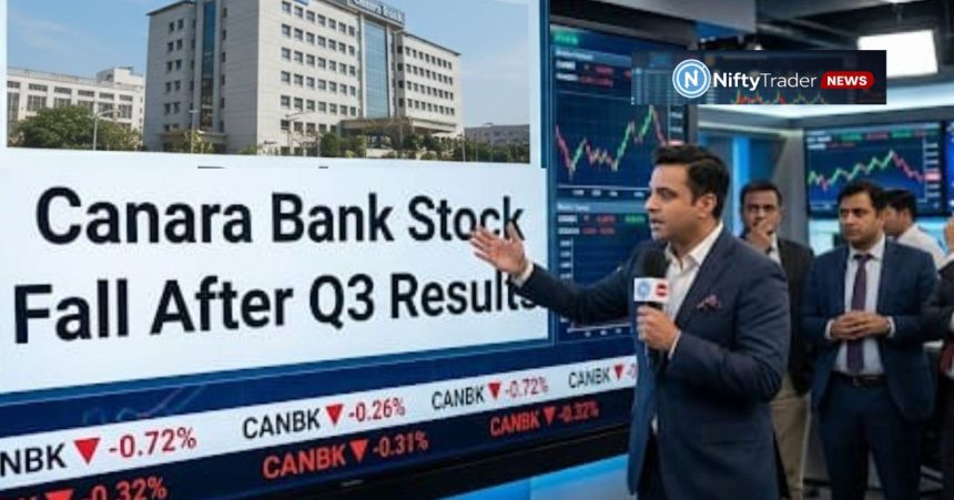Canara Bank shares fall after q3 results