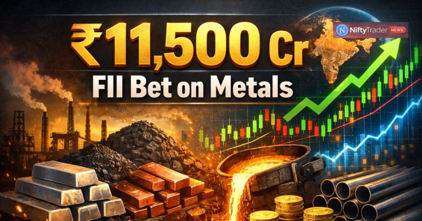 ₹11,500 Cr FII Bet on Metals—Is Nifty Metal Entering a New Super-Cycle?