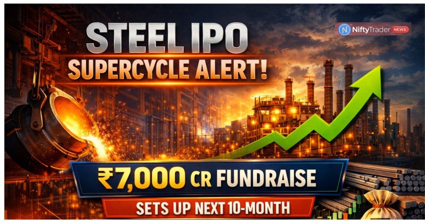 Steel IPO Wave Incoming: ₹7,000 Cr Fundraise Triggers India’s Next Primary Market Supercycle