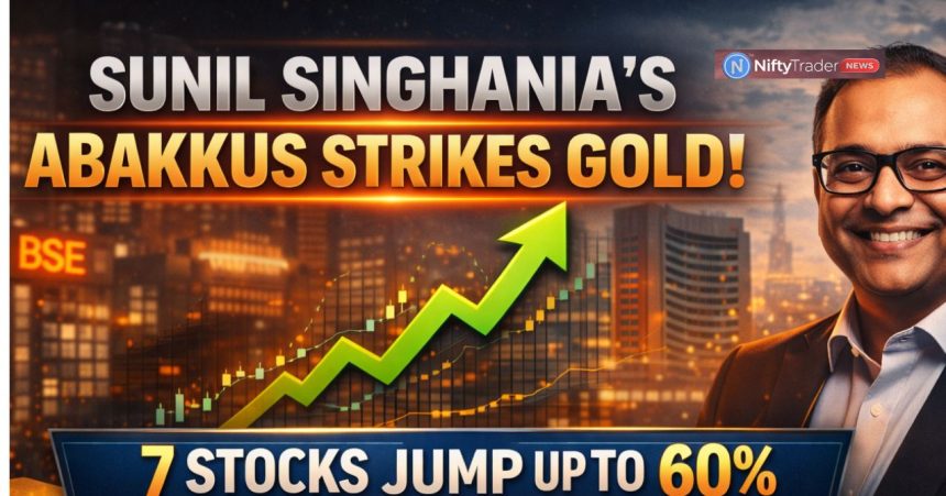 Sunil Singhania’s Abakkus Strikes Gold: 7 Stocks Jump Up To 60%, Fresh Q3 Buys Signal Next Alpha Cycle