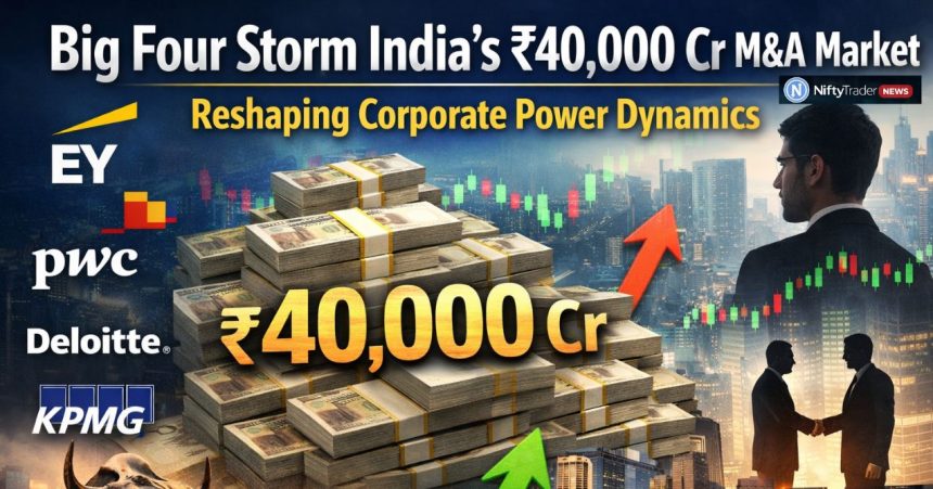 Big Four Storm India’s $40,000 Cr M&A Market, Reshaping Corporate Power Dynamics