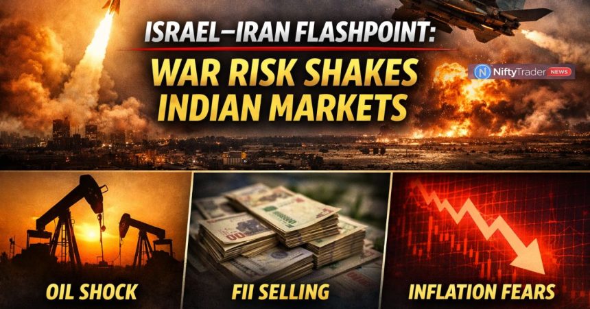 Geopolitical Shock Returns: Israel Strikes Iran, India Issues Advisory β Oil, FII & Market Risk Explained