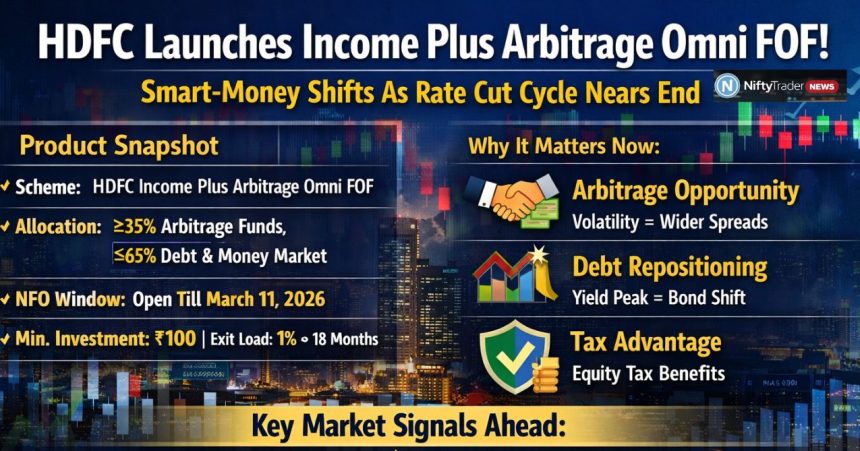 HDFC Launches Income Plus Arbitrage FOF: What Smart Money Is Positioning For Next
