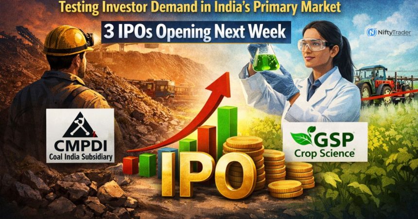 IPO Calendar: Coal India Arm Among 3 Public Issues Next Week — What It Means for the Market