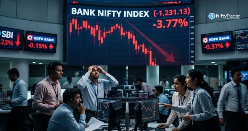 Bank Nifty Crashes to 11-Month Low—Why Selling in SBI and HDFC Bank Is Shaking Markets
