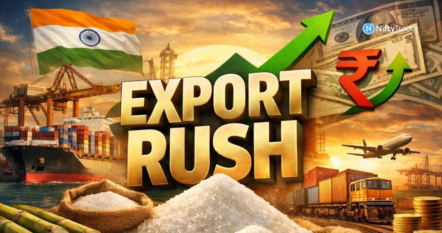 Exports Back in Play: Sugar Stocks Gain Momentum as Rupee Weakens and Global Prices Stabilise
