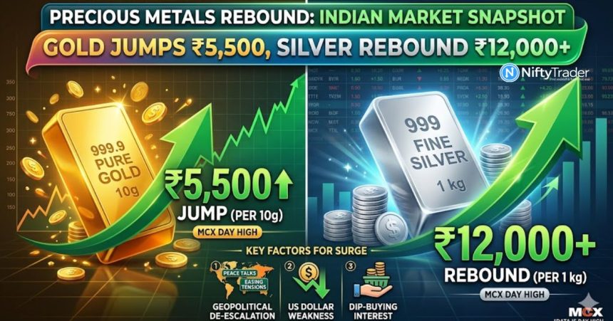 Gold & Silver Rebound ₹12,000+ — Is Rate Cut Hope Driving a Bigger Rally?