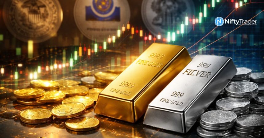 Gold & Silver on Edge Before Central-Bank Decisions—Markets Await Rate Clues