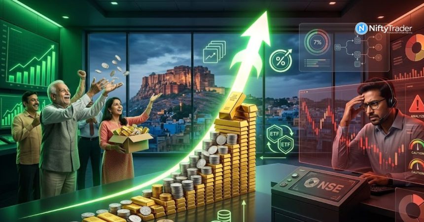 Gold & Silver ETFs Surge Over 119% — Should Investors Book Profits or Stay Invested?