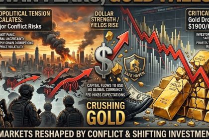 Gold’s Biggest Weekly Drop in Years — Dollar & Yield Shock Change the Game