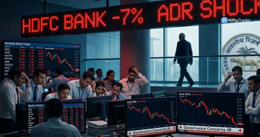 7% ADR Shock: HDFC Bank Chairman Exit Triggers Governance Concerns Ahead of Weak Open