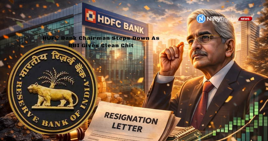 HDFC Bank Chairman Resigns Over Ethics — But RBI’s Clean Chit Calms Market Fears