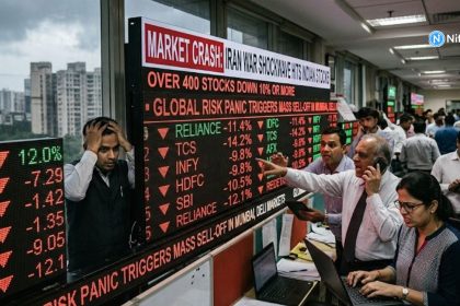 Iran War Shock: Over 400 Indian Stocks Crash in Double Digits as Global Risk Panic Hits Markets