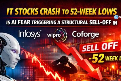 IT Stocks Crash to 52-Week Lows — Is AI Fear Triggering a Structural Sell-Off in Infosys, Wipro & Coforge?
