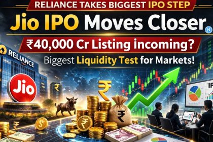 Jio IPO Execution Begins — ₹40,000 Cr Listing Could Trigger Market-Wide Liquidity Shift
