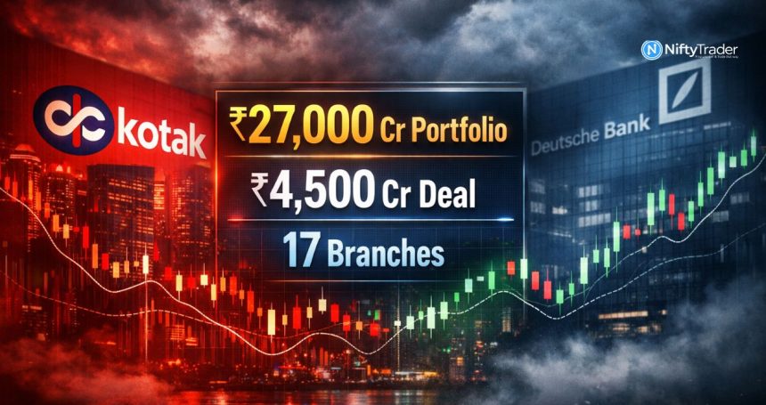 Kotak vs Deutsche Bank Deal: Rs 27,000 Cr Portfolio Shift Sparks Uncertainty in Banking Sector