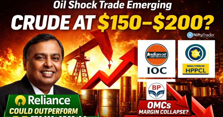 Crude at $150β$200: Why Reliance Could Outperform as OMCs Face Margin Collapse