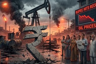 Oil Shock Sends Rupee to Record Weakness — What the Currency Slide Means for Stocks and Inflation