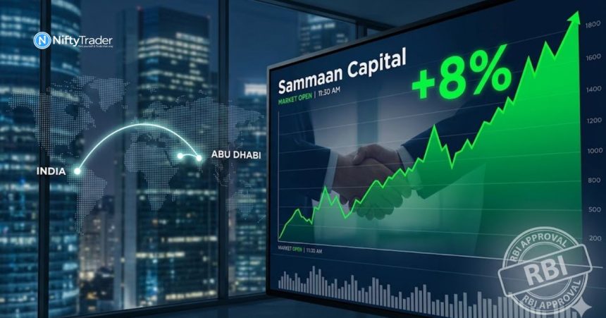 Sammaan Capital Surges on ₹8,800 Cr IHC-Backed Deal Approval — Why Smart Money Is Betting on NBFCs Again