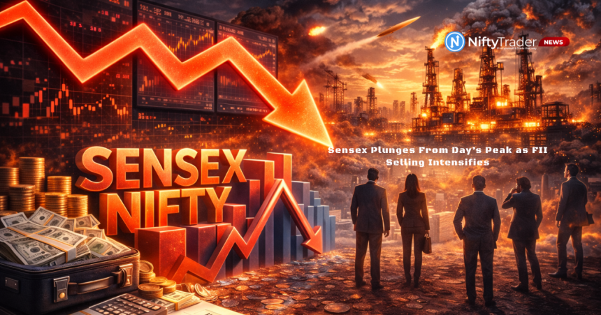 Sensex Slips Over 1,000 Points From Day’s High as Nifty Nears 24,000 — What Triggered the Sudden Market Sell-Off