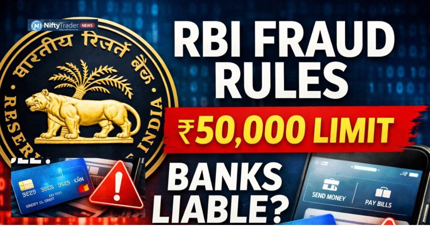 RBI Caps Claims for Small Digital Frauds at ₹50,000 — Banks Must Prove Customer Liability