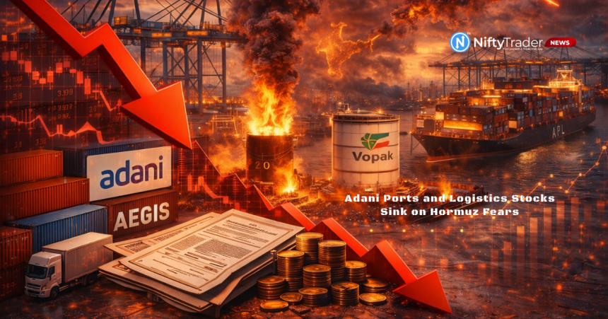 Why Adani Ports and Shipping Stocks Suddenly Crashed — Strait of Hormuz Fears