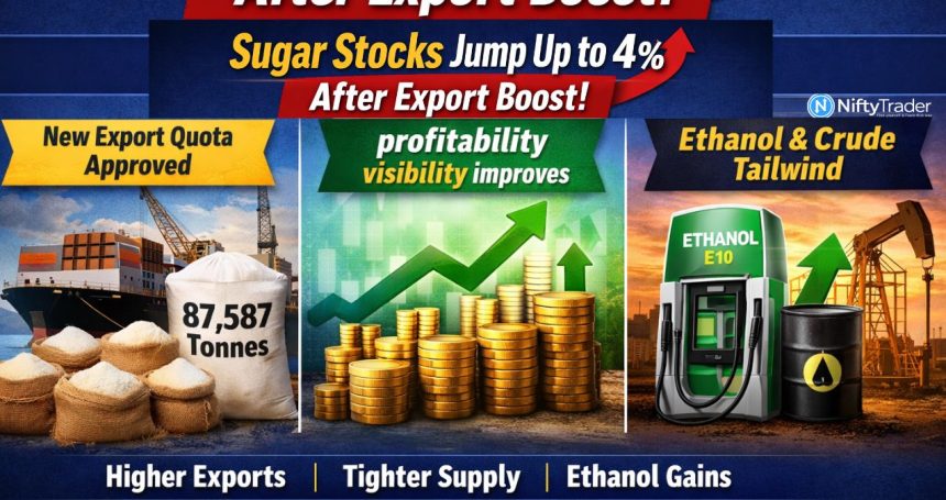 Sugar Stocks Jump Up to 4% After Export Boost — Is This the Start of a Bigger Rally?