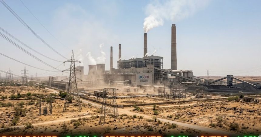 Adani Power Hits Record ₹216 on Summer Demand, Gas Supply Shock