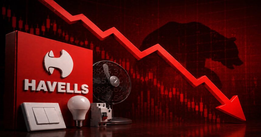 Havells India Falls 6% After Revenue Miss, Lloyd Down 19%