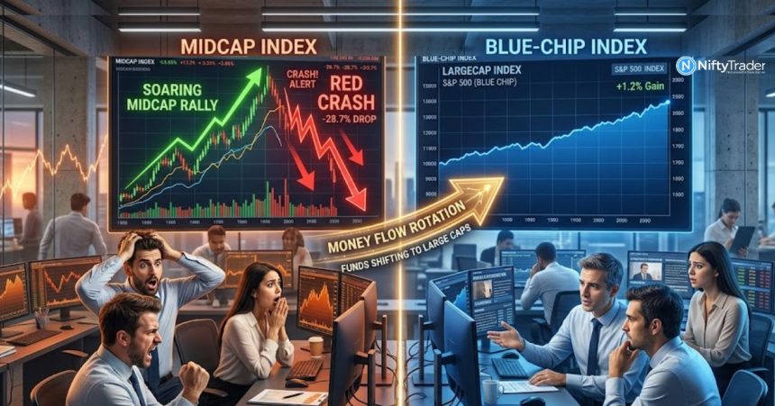 Midcap Carnage Deepens — Why Sharp Selling Isn’t Random Anymore