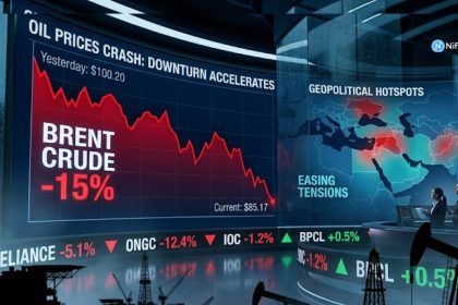 Oil Crashes 15% After Ceasefire Shock — Are Energy Stocks Entering a Deeper Correction Phase?