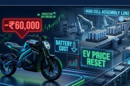 Ola Electric Slashes Roadster Price ₹60,000 — Battery Breakthrough Triggers EV Cost Shift