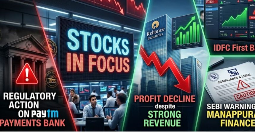 RBI Cancels Paytm Bank Licence; RIL Profit Falls 8.1% in Q4FY26