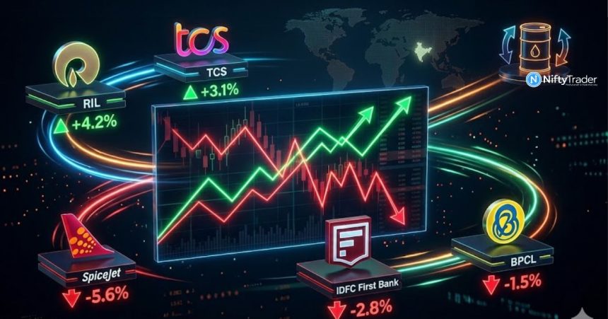 Markets Look Calm, But Money Is Moving—Why RIL, TCS & BPCL Are in Focus