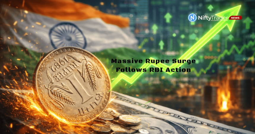 What Triggered the Rupee’s Biggest Gain in 12 Years After RBI Tightened Currency Curbs