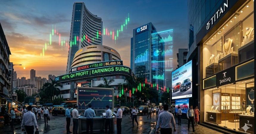 BSE Profit Surges 61% in Q4; SBI Results, Titan Due Today