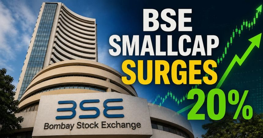 BSE Smallcap Surges 20% in April as DIIs Absorb $20B FII Exodus