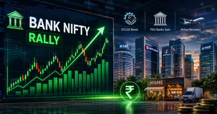 Bank Nifty Rally Sparks Investor Optimism After Govt’s Big Credit Guarantee Push