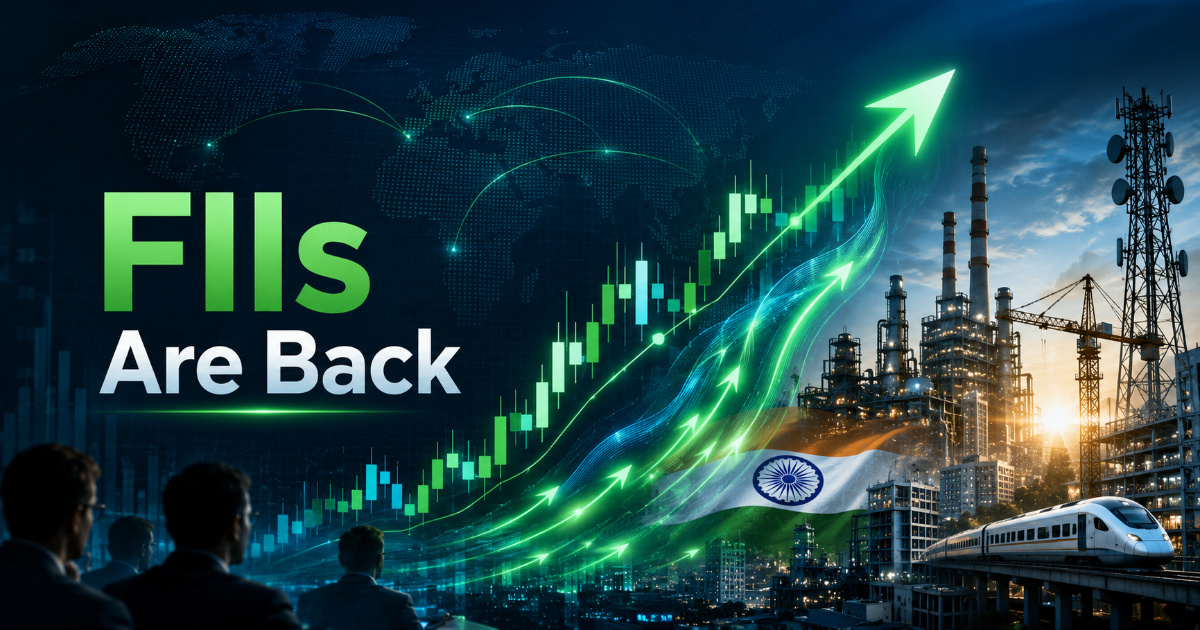 FIIs Just Made Their Biggest Bet Since M...