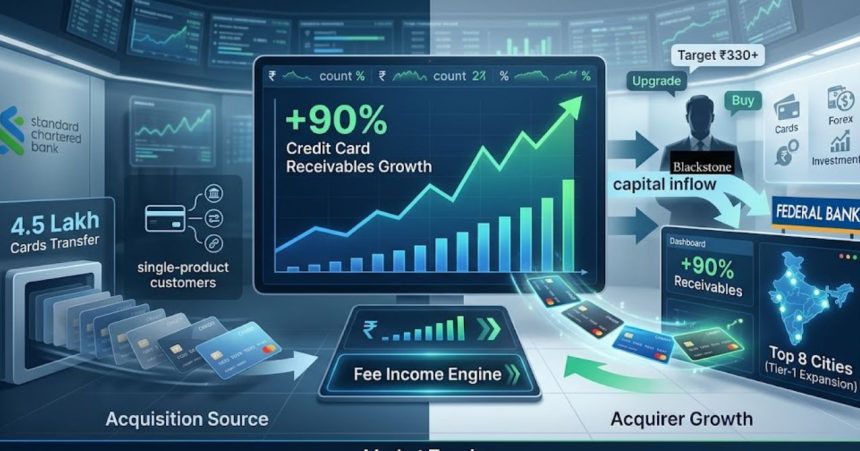 Federal Bank Buys 4.5 Lakh SCB Credit Cards, Eyes 90% Receivables Jump