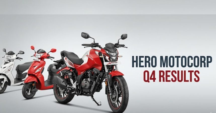 Hero MotoCorp Posts Record Q4 Profit of Rs 1,401 Crore